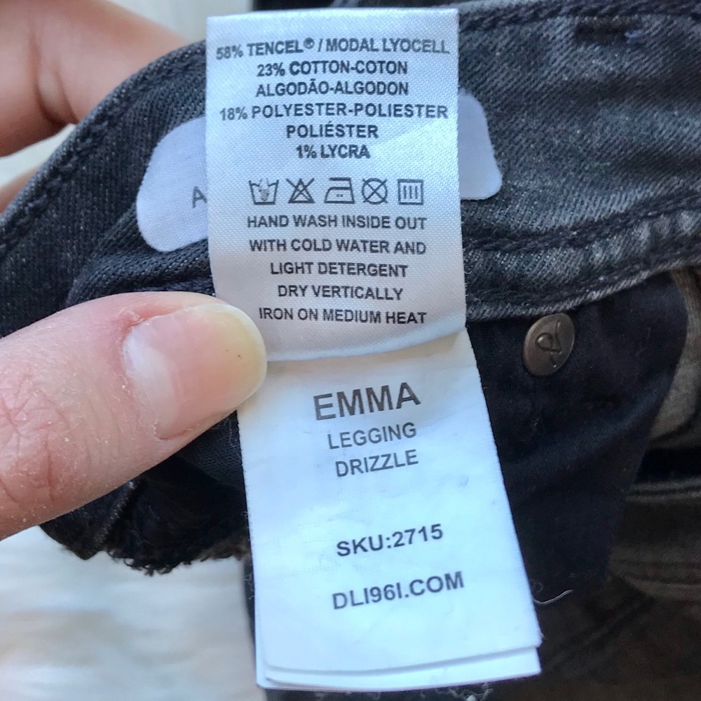 DL1961 Emma Gray Skinny Jeans - Picture 4 of 8